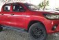 Selling Red Toyota Hilux 2018 at 8000 km in Quezon City-0