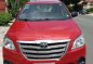 Selling Red Toyota Innova 2015 Automatic in Quezon City-1