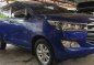 Selling Blue Toyota Innova 2017 at 12000 km in Quezon City-0