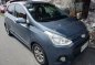 Blue Hyundai Grand I10 2014 Automatic Gasoline for sale in Quezon City-0