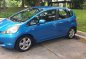 Blue Honda Jazz 2009 Automatic Gasoline for sale-1