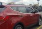 Selling Red Hyundai Santa Fe 2013 at Automatic Diesel -3