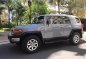 Selling Silver Toyota Fj Cruiser 2015 at Gasoline Automatic-3