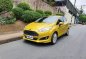Yellow Ford Fiesta 2016 Automatic Gasoline for sale in Quezon City-2