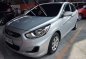 Silver Hyundai Accent 2014 Manual Diesel for sale in Quezon City-2