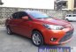 Selling Orange Toyota Vios 2017 Automatic Gasoline in Las Piñas-1