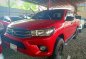 Selling Red Toyota Hilux 2018 in Manual-0