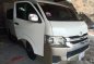 Selling White Toyota Hiace 2017 Automatic Diesel at 9000 km -1