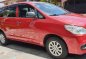 Red Toyota Innova 2016 for sale in Marikina-2