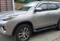 Sell Silver 2017 Toyota Fortuner at 10000 km in Quezon City-0