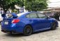 Blue Subaru Impreza 2015 Sedan Manual Gasoline for sale in Manila-4