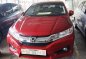 Selling Red Honda City 2017 Sedan Automatic Gasoline in Manila-0