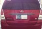 Red Toyota Innova 2011 for sale in Manual-3