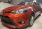 Selling Orange Toyota Vios 2015 Sedan in Quezon City-0