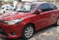 Sell Red 2017 Toyota Vios Manual Gasoline at 10000 km in Quezon City-0