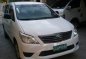 White Toyota Innova 2013 for sale in Tarlac -0