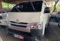 White Toyota Hiace 2017 Manual Diesel for sale in Quezon City-1