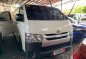 White Toyota Hiace 2017 Manual Diesel for sale in Quezon City-2