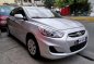 Selling Silver Hyundai Accent 2016 Sedan Automatic Gasoline at 11000 km in Manila-1