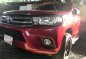 Selling Red Toyota Hilux 2018 Manual Diesel in Quezon City-1