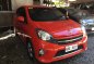 Red Toyota Wigo 2017 Automatic Gasoline for sale in Marikina-0