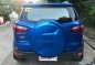 Blue Ford Ecosport 2015 at 67000 km for sale-2