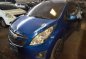 Blue Chevrolet Spark 2011 for sale in Makati -2