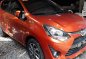 Orange Toyota Wigo 2019 Manual Gasoline for sale in Quezon City-1