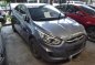 Sell Grey 2017 Hyundai Accent Manual Gasoline at 35000 km in Makati-0