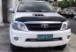Selling White Toyota Fortuner 2007 at 105000 km in Quezon City-0