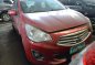 Red Mitsubishi Mirage G4 2014 at 69000 km for sale-2