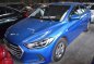 Blue Hyundai Elantra 2017 Manual Gasoline for sale in Makati-6