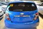 Blue Chevrolet Sonic 2015 Manual Gasoline for sale in Makati-2