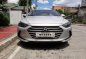 Selling Silver Hyundai Elantra 2018 Manual Gasoline at 1000 km in Quezon City-1