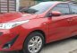 Red Toyota Vios 2018 Manual Gasoline for sale in Quezon City-0