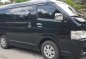 Selling Black Toyota Hiace 2018 Manual Diesel at 10000 km in Quezon City-0