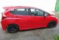 Red Honda Jazz 2016 at 31000 km for sale-3