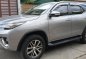 Silver Toyota Fortuner 2017 at 20000 km for sale in Quezon City-1