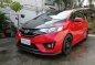 Red Honda Jazz 2016 at 31000 km for sale-2
