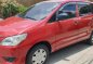 Sell Red 2016 Toyota Innova at Manual Diesel at 20000 km in Quezon City-1