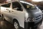 Silver Toyota Hiace 2019 Manual Diesel for sale in Quezon City-1