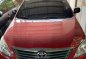 Selling Red Toyota Innova 2016 in Quezon City-1