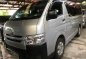 Silver Toyota Hiace 2019 Manual Diesel for sale in Quezon City-0