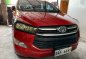 Red Toyota Innova 2017 Manual for sale-1