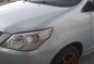 Silver Toyota Innova 2013 for sale Manual-0