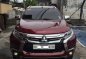 Red Mitsubishi Montero Sport 2018 Automatic Diesel for sale in Olongapo-0