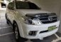 White Toyota Fortuner 2008 Automatic Gasoline for sale -0