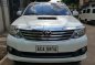 Sell Pearl White 2014 Toyota Fortuner in Caloocan-0