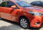 Orange Toyota Vios 2017 Automatic Gasoline for sale in Quezon City-1