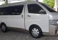 Selling White Toyota Hiace 2017 at 10000 km in Quezon City-0